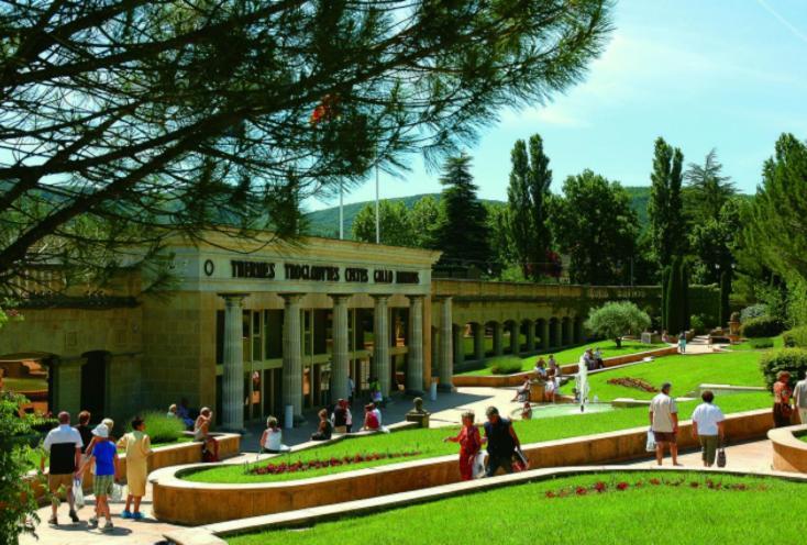 Ferienwohnung Le Jardin Gréoux-les-Bains Exterior foto